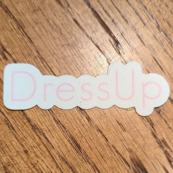 Sticker Set - Pink and White Self-adhesive - Picture 2 of 3